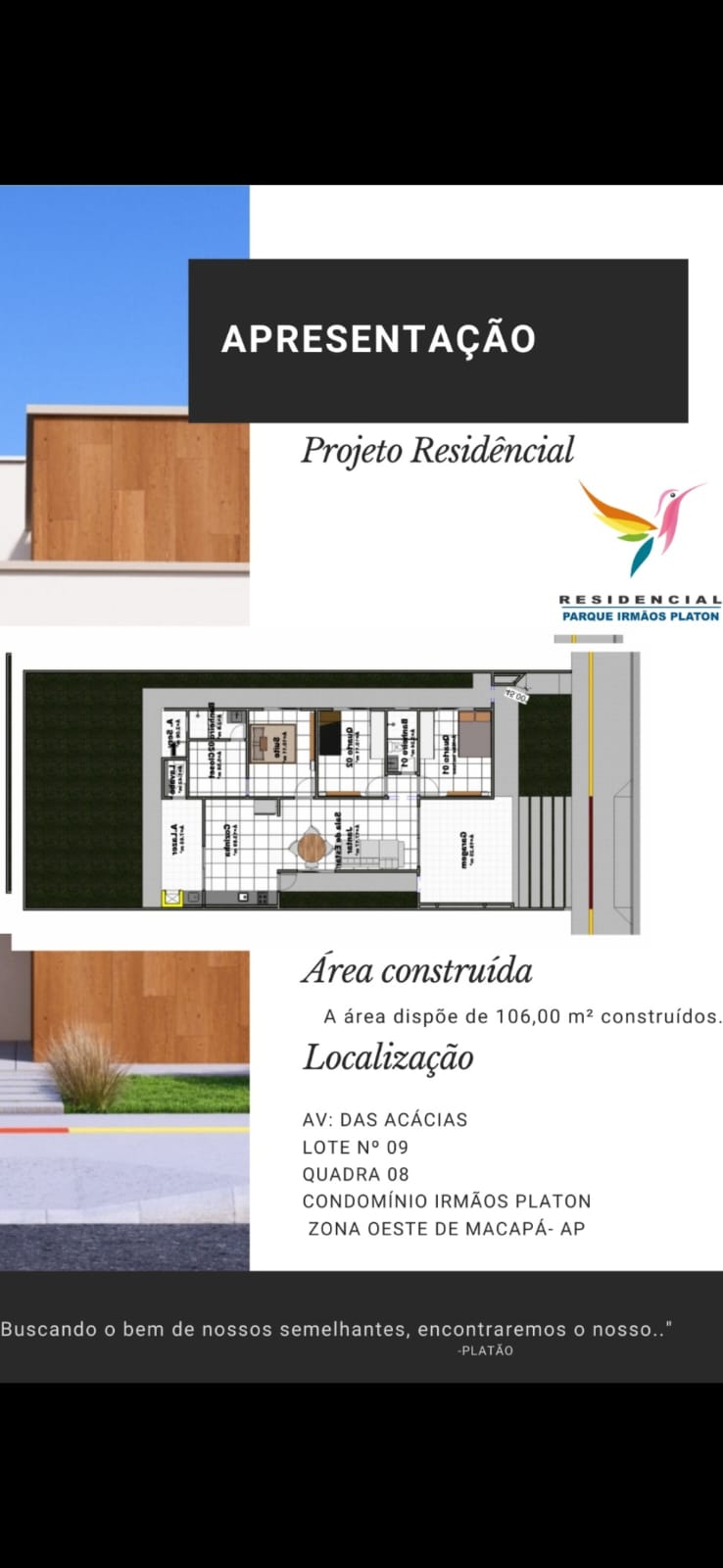 CASA RESIDENCIAL IRMÃO PLATON — foto 1