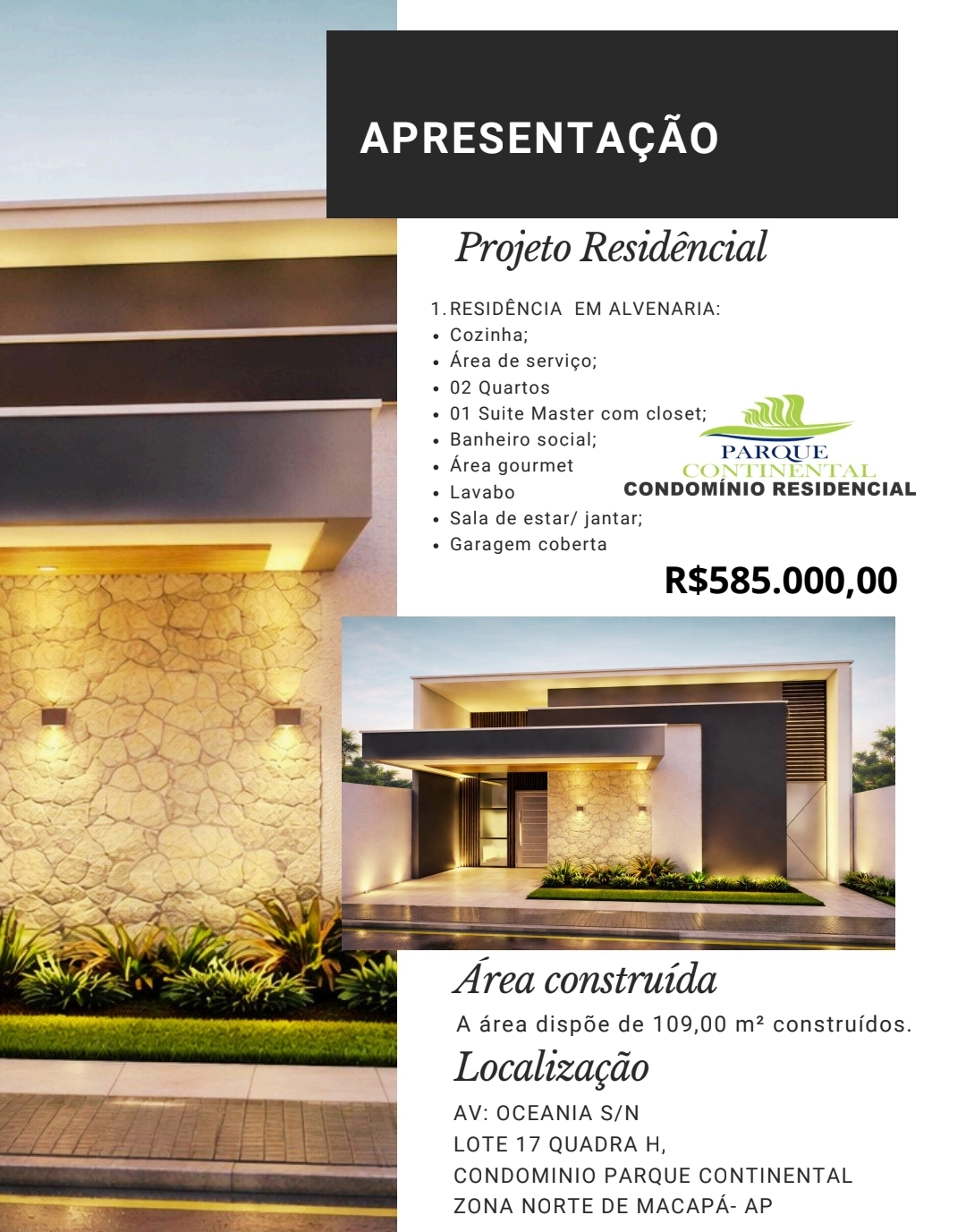 CASA CONDOMINIO PARQUE CONTINENTAL — foto 3