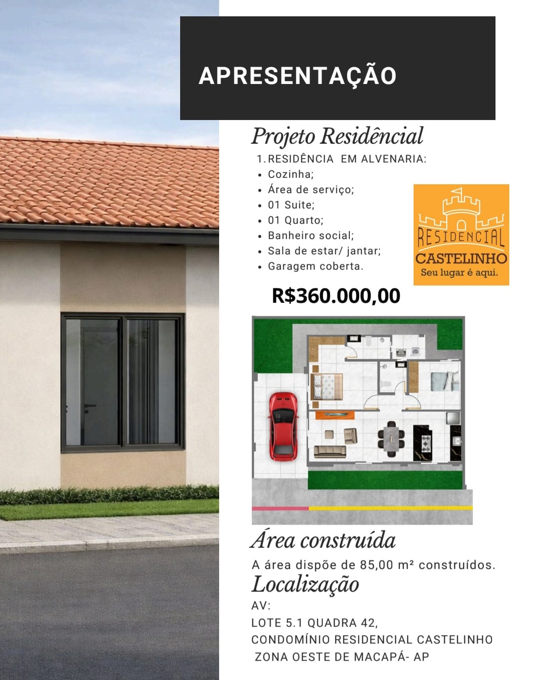 Casa à Venda no Residencial Castelinho — foto 1